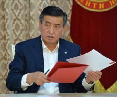 Президент Киргизии провел встречу с замглавы администрации Путина - eadaily.com - Россия - Киргизия