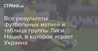 Андрей Шевченко - Виктор Цыганков - Андрей Ярмоленко - Все результаты футбольных матчей и таблица группы Лиги Наций, в которой играет Украина - strana.ua - Украина - Киев - Англия - Швейцария - Германия - Испания