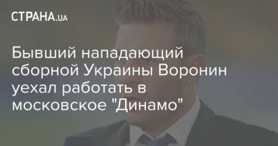 Андрей Воронин - Сандро Шварц - Бывший нападающий сборной Украины Воронин уехал работать в московское "Динамо" - strana.ua - Москва - Украина - Германия - Одесса