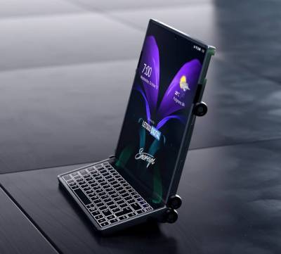 Samsung запатентовал телефон с двойным складывающимся экраном - techno.bigmir.net - Патент