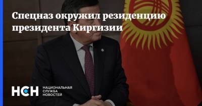 Сооронбая Жээнбеков - Садыр Жапаров - Спецназ окружил резиденцию президента Киргизии - nsn.fm - Киргизия