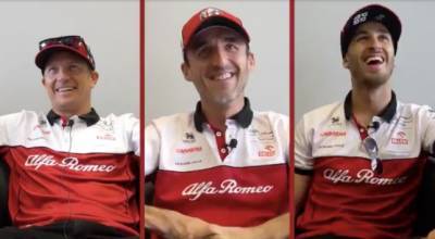 Антонио Джовинацци - Роберт Кубица - Видео: В Alfa Romeo шутят… - f1news.ru
