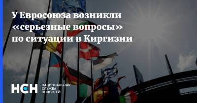 Сооронбая Жээнбеков - Садыр Жапаров - У Евросоюза возникли «серьезные вопросы» по ситуации в Киргизии - nsn.fm - Киргизия