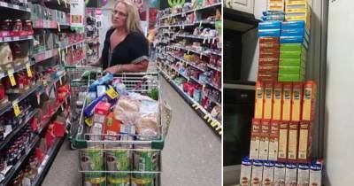 Башни из продуктов: мама 16 детей удивила подписчиков запасами еды - ren.tv - Австралия