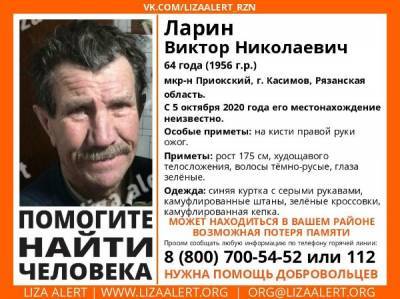 В Касимове более 10 дней ищут пропавшего мужчину - 7info.ru - район Касимовский