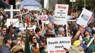 Белые фермеры Южной Африки протестуют против насилия - anna-news.info - Юар