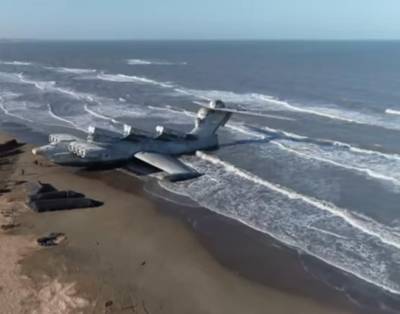 «Летающий корабль» на российском пляже восхитил индийские СМИ - actualnews.org - Дербент