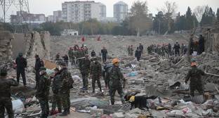Хикмет Гаджиев - Число жертв удара по Гяндже достигло 65 - kavkaz-uzel.eu - Азербайджан - Ереван - Гянджа