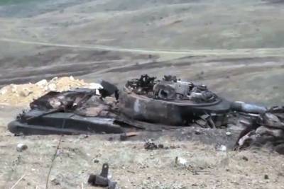 Азербайджан уничтожил пять армянских танков Т-72 - real-vin.com - Киев - Армения - Азербайджан - Джебраил