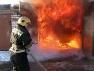 В Запорожской области пожарные ликвидировали возгорание в гараже - golos.ua - Украина - Запорожская обл. - Гсчс