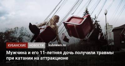 Мужчина и его 11-летняя дочь получили травмы при катании на аттракционе - kubnews.ru - Тимашевск