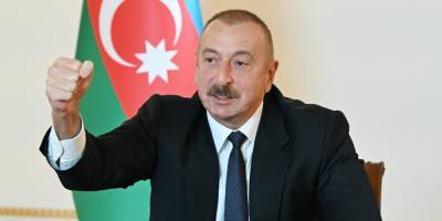 Ильхам Алиев - Алиев заявил о взятии под контроль 13 населенных пунктов в Нагорном Карабахе - nv.ua - Армения - Азербайджан - Нагорный Карабах - район Джебраильский