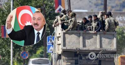 Ильхам Алиев - Азербайджан заявил о взятии под контроль более 10 сел в Нагорном Карабахе | Мир | OBOZREVATEL - obozrevatel.com - Армения - Азербайджан - район Джебраильский