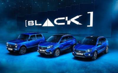 Lada Vesta - АВТОВАЗ показал все модели из линейки [BLACK] - autostat.ru