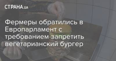 Фермеры обратились в Европарламент с требованием запретить вегетарианский бургер - strana.ua