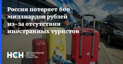 Зарина Догузова - Россия потеряет 600 миллиардов рублей из-за отсутствия иностранных туристов - nsn.fm - Россия