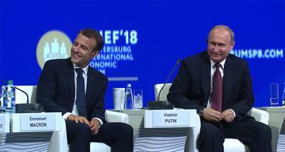 Владимир Путин - Реджеп Тайип Эрдоган - Эммануэль Макрон - Макрон заявил, что у Путина тоже есть данные о турецких боевиках в Азербайджане - nakanune.ru - Россия - Сирия - Турция - Азербайджан - Брюссель