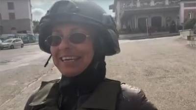 Юлия Чичерина - Попавшая под обстрел в Карабахе Чичерина рассказала об инциденте - iz.ru - Россия - Степанакерт