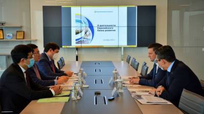 Николай Подгузов - Холдинг "Байтерек" и ЕАБР расширят сотрудничество в реализации интеграционных проектов - zakon.kz - Казахстан