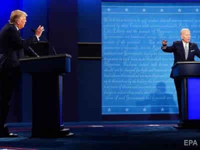 Дональд Трамп - Джо Байден - Микрофоны Трампа и Байдена на дебатах будут выключать на время выступления оппонента - gordonua.com - США