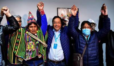 Эво Моралес - Луис Арсе - Преемника Моралеса считают победителем президентских выборов в Боливии - anna-news.info - Боливия