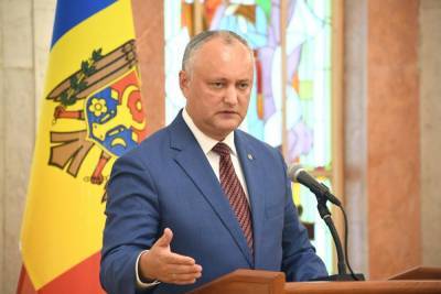 Игорь Додон - Додон назвал условия для проведения досрочных парламентских выборов в Молдавии - news-front.info - Молдавия - Парламент