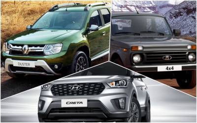 Lada 4x4, Hyundai Creta и Renault Duster: что дешевле в эксплуатации? - zr.ru - Москва - Московская обл.