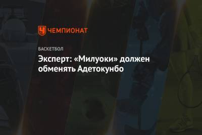 Яннис Адетокунбо - Эксперт: «Милуоки» должен обменять Адетокунбо - championat.com - Лос-Анджелес - Нью-Йорк - Нью-Йорк