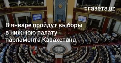 В январе пройдут выборы в нижнюю палату парламента Казахстана - gazeta.uz - Казахстан - Узбекистан