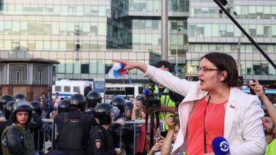 Юлия Галямина - Суд начнёт рассмотрение дела Галяминой по "дадинской статье" - svoboda.org - Москва