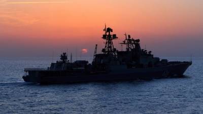 Морской бой: в Сирии прошли учения российских военных кораблей - 5-tv.ru - Россия - Сирия