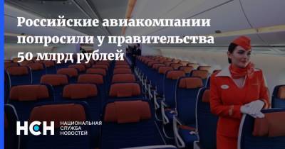 Евгений Дитрих - Российские авиакомпании попросили у правительства 50 млрд рублей - nsn.fm
