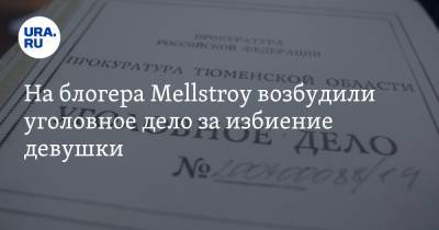 Алена Ефремова - На блогера Mellstroy возбудили уголовное дело за избиение девушки - ura.news - Москва