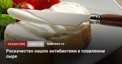 Роскачество нашло антибиотики в плавленом сыре - kubnews.ru
