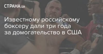 Сергей Ковалев - Известному российскому боксеру дали три года за домогательство в США - strana.ua - Россия - США - шт. Калифорния