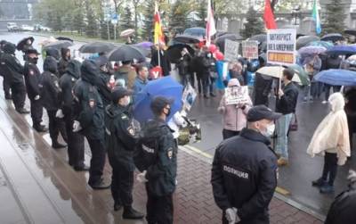 Сергей Фургал - В Хабаровске прошла очередная массовая акция поддержки экс-губернатора Сергея Фургала - bloknot.ru - Белоруссия - Хабаровский край - Хабаровск