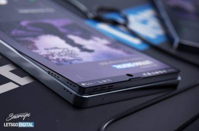 Samsung патентует смартфон с выдвижной колонкой - techno.bigmir.net - Патент