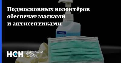 Подмосковных волонтёров обеспечат масками и антисептиками - nsn.fm - Московская обл.