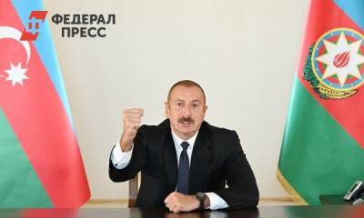 Ильхам Алиев - Алиев заявил о взятии Джебраила, но в Ереване с этим не согласны - fedpress.ru - Армения - Азербайджан - Ереван - Джебраил