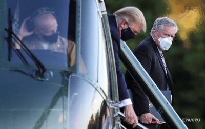 Дональд Трамп - Trump - Трамп на короткое время покинул больницу - korrespondent.net - США
