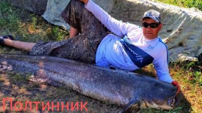 Украинский - Украинский рыбак выловил настоящего монстра, фото: "трофей человеческого роста" - dnepr.politeka.net - Украина - Днепр