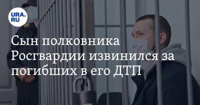 Владимир Васильев - Сын полковника Росгвардии извинился за погибших в его ДТП. Его друга доставят в суд силой - ura.news
