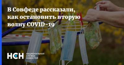 Татьяна Кусайко - В Совфеде рассказали, как остановить вторую волну COVID-19 - nsn.fm - Россия