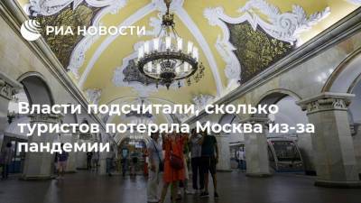 Кирилл Пуртов - Власти подсчитали, сколько туристов потеряла Москва из-за пандемии - smartmoney.one - Москва