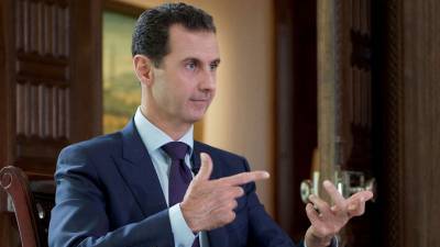 Башар Асад - Эммануэль Макрон - Ильхам Алиев - Асад заявил, что Дамаск может подтвердить присутствие боевиков из САР в Карабахе - gazeta.ru - Сирия - Дамаск - Турция - Франция - Азербайджан - Газиантеп