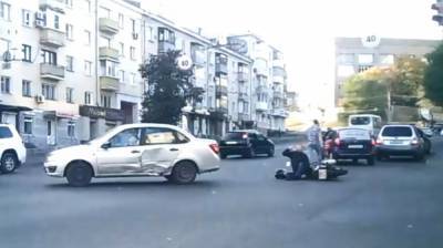 Попавший в ДТП воронежский мотоциклист сломал руку - vestivrn.ru - Воронеж