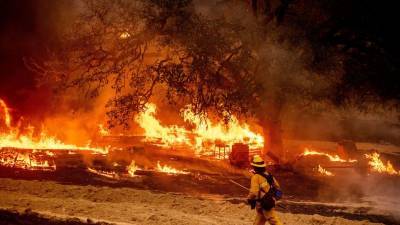 One California Fire Surpasses 1 mln Acres - golos-ameriki.ru - Сан-Франциско - шт. Калифорния - state California - штат Орегон