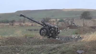 Азербайджанские военные рапортуют о взятии населенного пункта и захвате трофеев - vesti.ru - Азербайджан - район Джебраильский