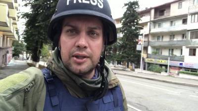 Денис Кулага - Корреспонденты «Известий» попали под обстрел в Нагорном Карабахе - iz.ru - Степанакерт