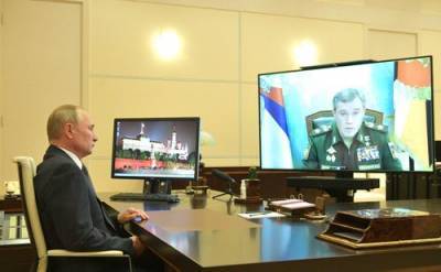 Владимир Путин - Валерий Герасимов - Начальник Генштаба Герасимов доложил Путину об успешном лётном испытании ракеты «Циркон» - argumenti.ru
